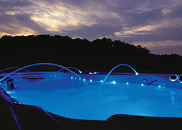 Water Ausstattung on an H2X Swim spa